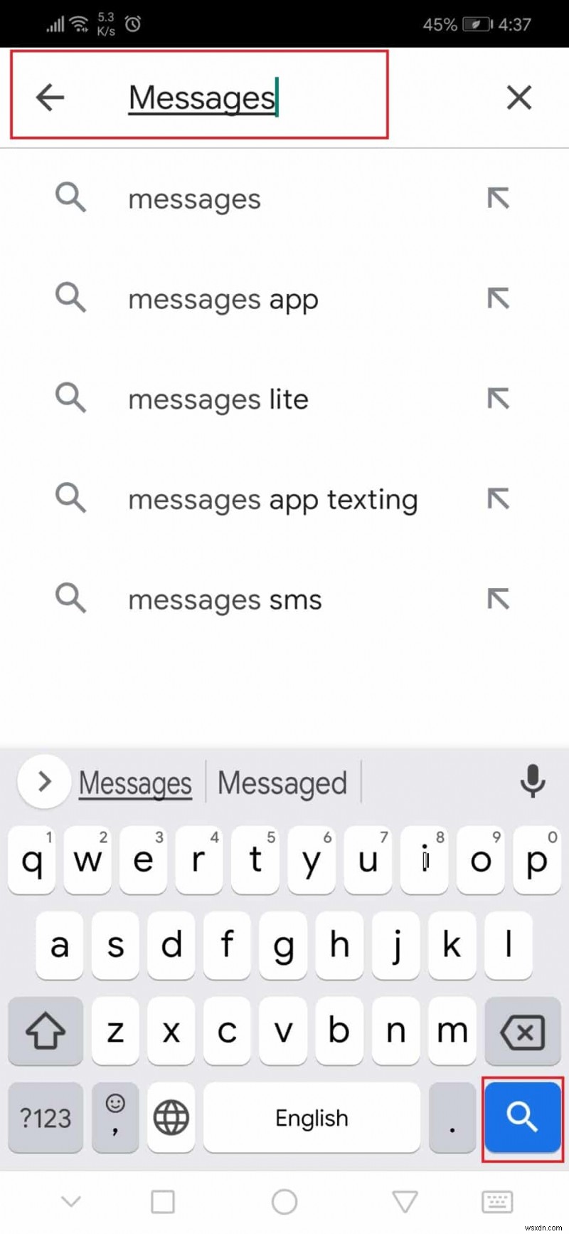 Android মেসেজিং অ্যাপ কাজ করছে না তা ঠিক করুন