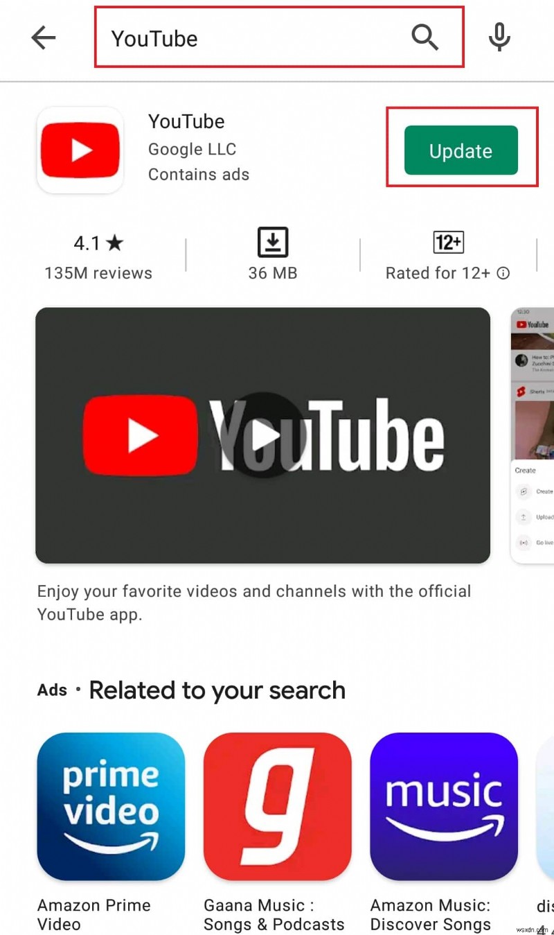 অ্যান্ড্রয়েডে না চলা YouTube ভিডিওগুলি ঠিক করুন