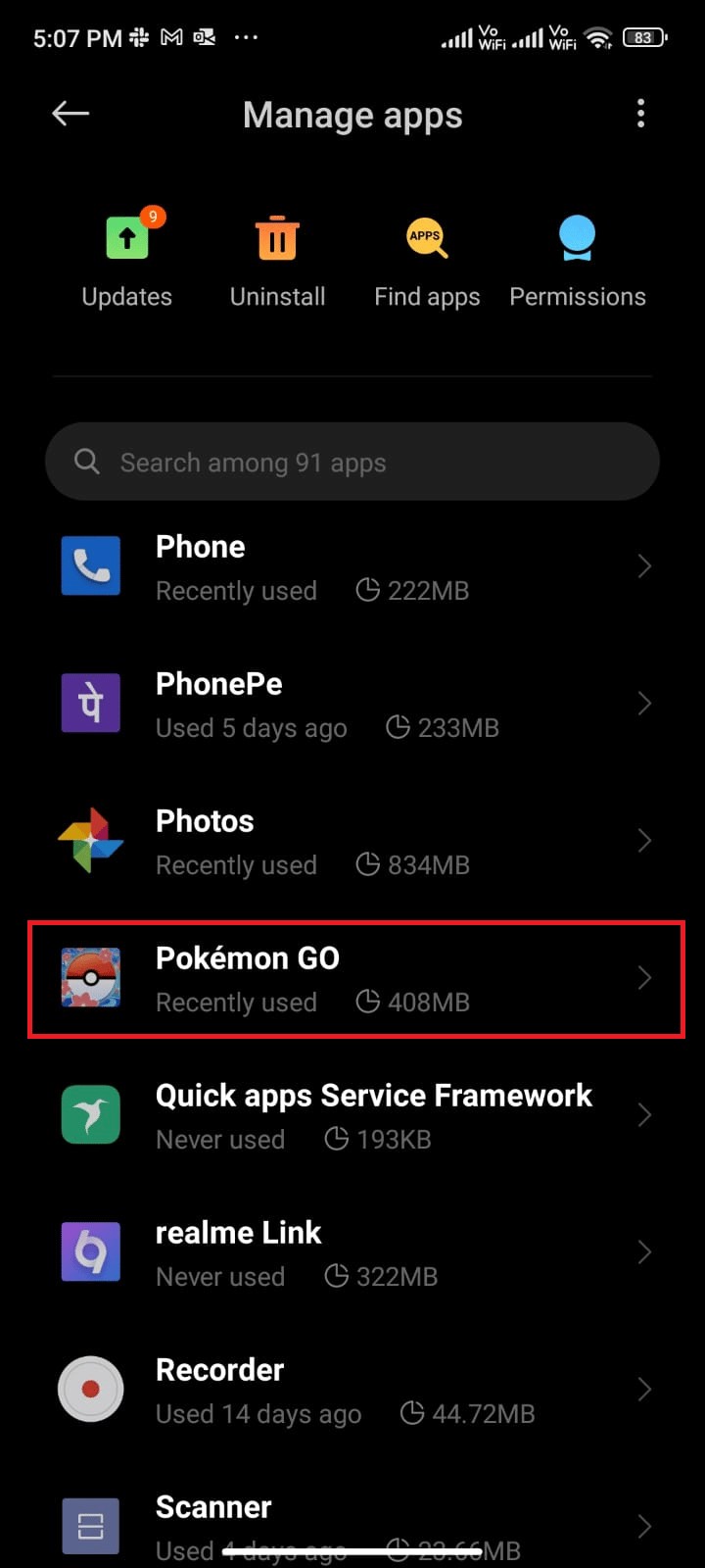 Android এ Pokémon Go ত্রুটি 26 ঠিক করুন