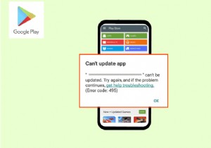 Android এ Google Play এরর কোড 495 ঠিক করুন