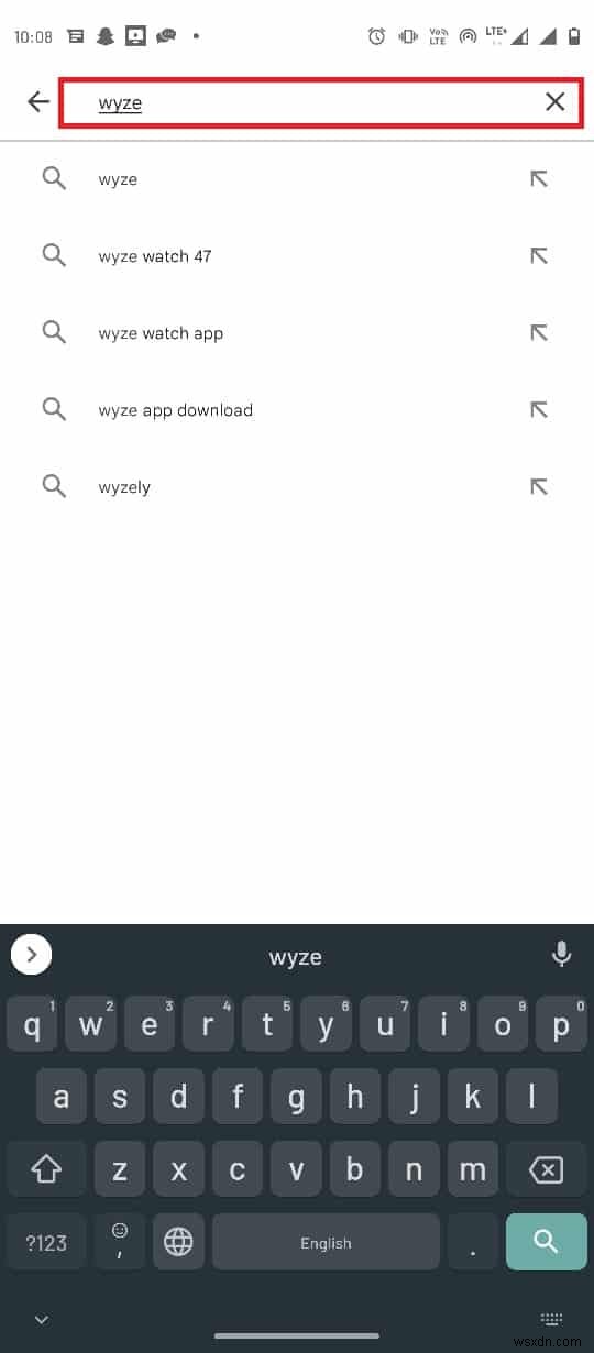 অ্যান্ড্রয়েডে Wyze ত্রুটি 07 ঠিক করুন 