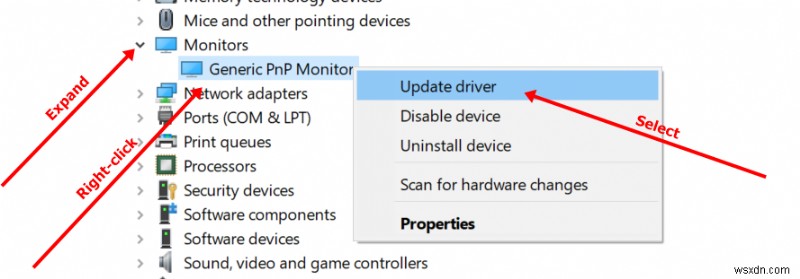 জেনেরিক পিএনপি মনিটর - কীভাবে উইন্ডোজ 10 পিসি ডিভাইস ড্রাইভার ঠিক করবেন 
