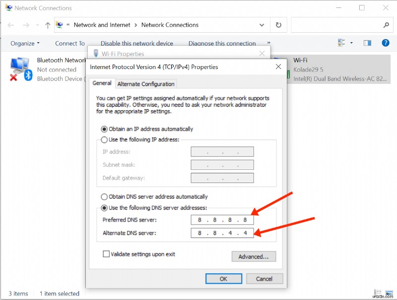 DNS সার্ভার সাড়া দিচ্ছে না - পরিষেবা অনুপলব্ধ DNS ব্যর্থতা [সমাধান] 