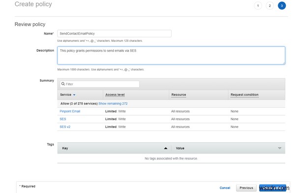 AWS SES, Lambda, এবং API গেটওয়ে ব্যবহার করে আপনার সাইট থেকে ইমেলগুলি কীভাবে পাবেন আমাদের সাথে যোগাযোগ করুন 