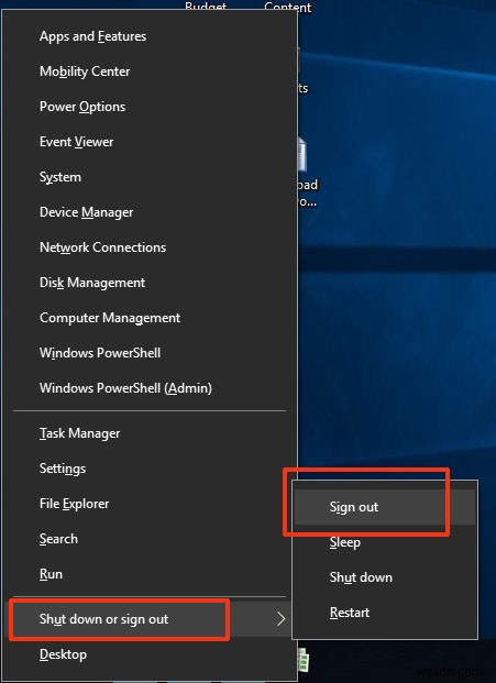 Windows 10 এ লগ অফ করার 5 সহজ উপায়