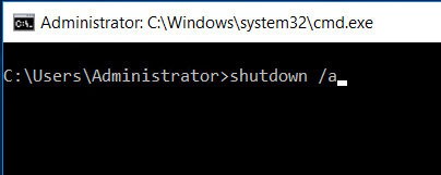 Windows 10 এ শাটডাউন কমান্ডের একটি সম্পূর্ণ তালিকা