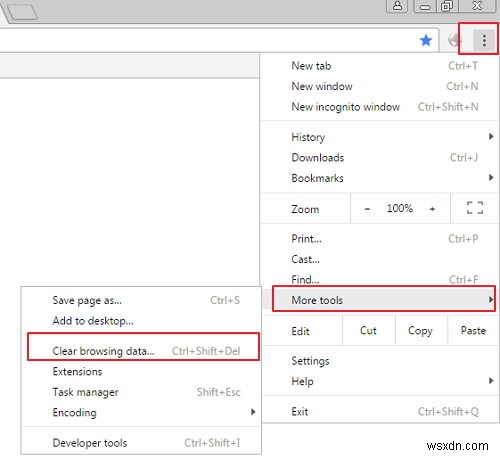Windows 10 এ Chrome-এ কুকিজ এবং ক্যাশে সাফ করার দ্রুততম উপায়