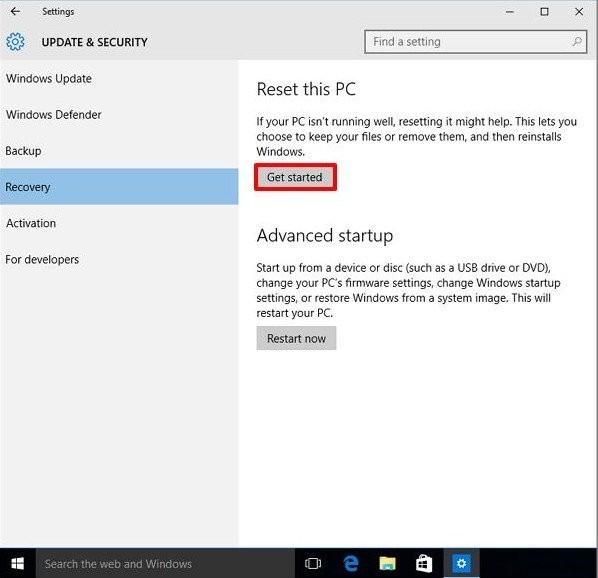 Windows 10 PC রিসেট করার এবং ব্যক্তিগত ফাইল রাখার একটি সহজ উপায়