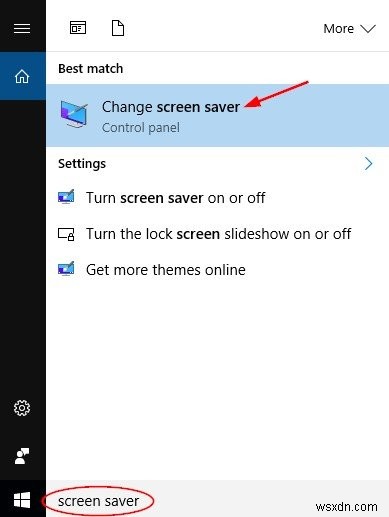 উইন্ডোজ 10 এ স্ক্রীন সেভার সেটিংস খোলার শীর্ষ 4টি উপায়