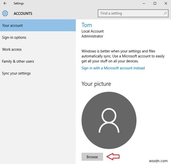 Windows 10 এ আপনার অ্যাকাউন্টের ছবি পরিবর্তন করার টিপস