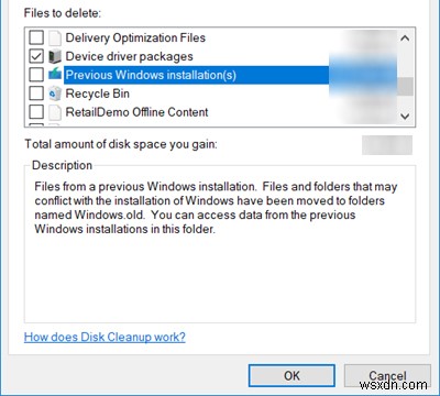 Windows 10 এ Windows.old ফোল্ডার থেকে কিভাবে মুক্তি পাবেন