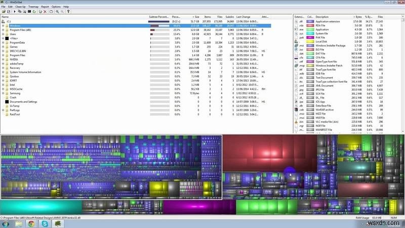 Windows 10 এ ফোল্ডারের আকার দেখানো/দেখার ৩টি উপায়