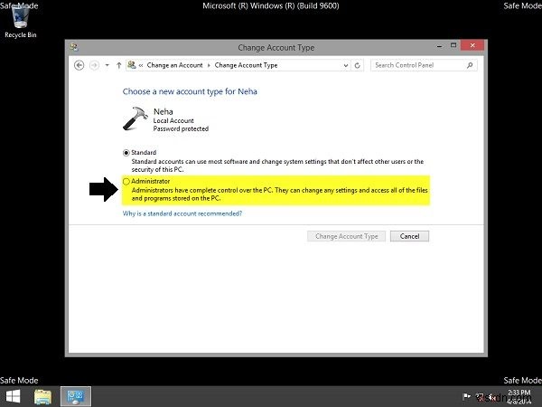 Windows 10/8.1/8/7 এ প্রশাসকের অধিকার হারিয়েছে, কি করতে হবে?