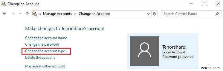 উইন্ডোজ 10-এ ব্যবহারকারীদের অ্যাকাউন্টের ধরন পরিবর্তন করার 2টি উপায় 