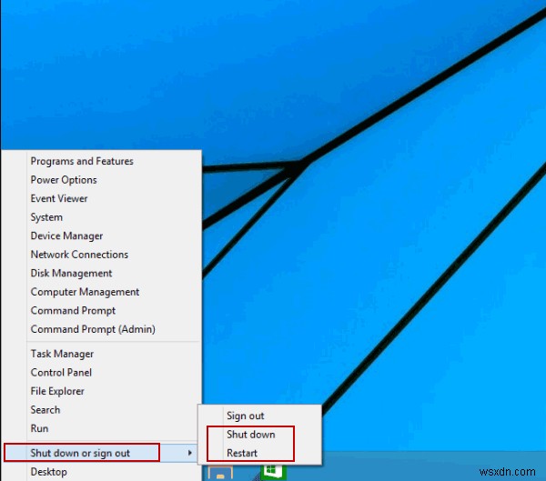 Windows 10 এ রিস্টার্ট এবং শাট ডাউন করার শীর্ষ 5টি উপায়