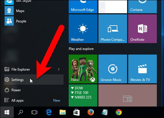 কিভাবে করবেন:Windows 10 এ সেটিংস খুলুন