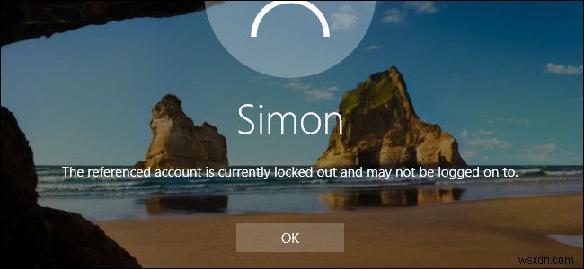 উল্লেখিত অ্যাকাউন্টটি ঠিক করার সর্বোত্তম উপায় বর্তমানে লক করা আছে এবং উইন্ডোজ 10 এ লগইন করা যাবে না