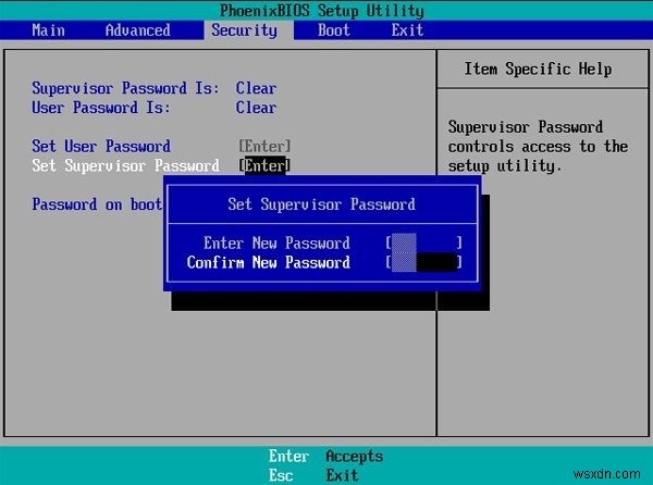 নিরাপত্তা নিশ্চিত করতে Windows 8.1/8 এ BIOS পাসওয়ার্ড কিভাবে সেট করবেন