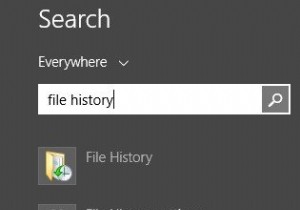 The Easy Tutorial:How to use File History to Backup and Restore in Windows 8.1/8