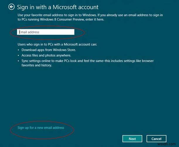 Windows 8 এ Microsoft অ্যাকাউন্ট এবং স্থানীয় অ্যাকাউন্টের মধ্যে স্যুইচ করুন