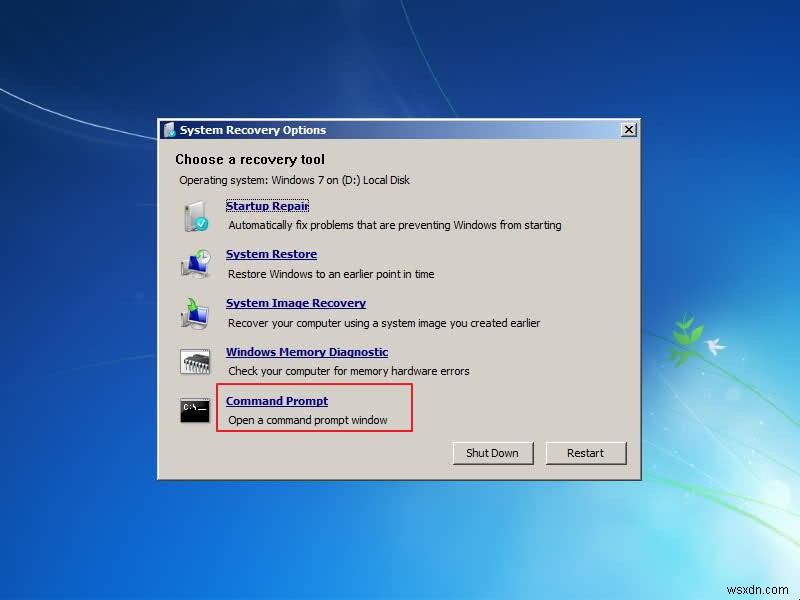 Windows 7 Ntldr অনুপস্থিত, কিভাবে ঠিক করবেন?