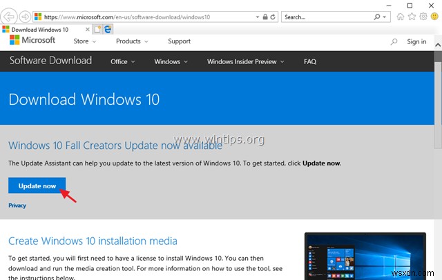 FIX:Windows 10 Update 1709 ইন্সটল করতে ব্যর্থ (সমাধান)
