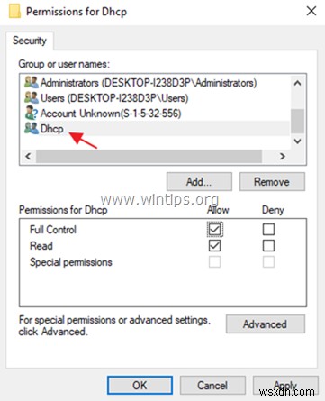 সমাধান:DHCP পরিষেবা শুরু করতে পারে না অ্যাক্সেস অস্বীকার করা হয়েছে৷ (Windows 10/8/7)