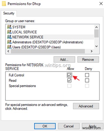 সমাধান:DHCP পরিষেবা শুরু করতে পারে না অ্যাক্সেস অস্বীকার করা হয়েছে৷ (Windows 10/8/7)