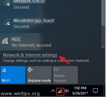 FIX:WiFi সংযুক্ত কিন্তু ইন্টারনেট নেই (Windows 10/8/7)