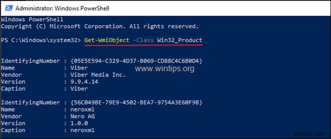 কিভাবে PowerShell থেকে Windows 10, 8.1, 8-এ ইনস্টল করা সমস্ত অ্যাপ এবং প্যাকেজ দেখতে হয়।