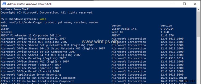 কিভাবে PowerShell থেকে Windows 10, 8.1, 8-এ ইনস্টল করা সমস্ত অ্যাপ এবং প্যাকেজ দেখতে হয়।