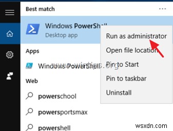 কিভাবে PowerShell থেকে Windows 10, 8.1, 8-এ ইনস্টল করা সমস্ত অ্যাপ এবং প্যাকেজ দেখতে হয়।