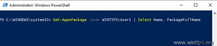 কিভাবে PowerShell থেকে Windows 10, 8.1, 8-এ ইনস্টল করা সমস্ত অ্যাপ এবং প্যাকেজ দেখতে হয়।