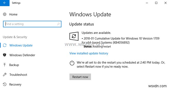 Windows 10 আপডেটের সমস্যা কিভাবে ঠিক করবেন।