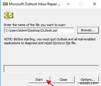 FIX:Outlook ফাইল অ্যাক্সেস অস্বীকৃত PST খুলতে বা PST ফাইল আমদানি করতে পারে না (সমাধান)