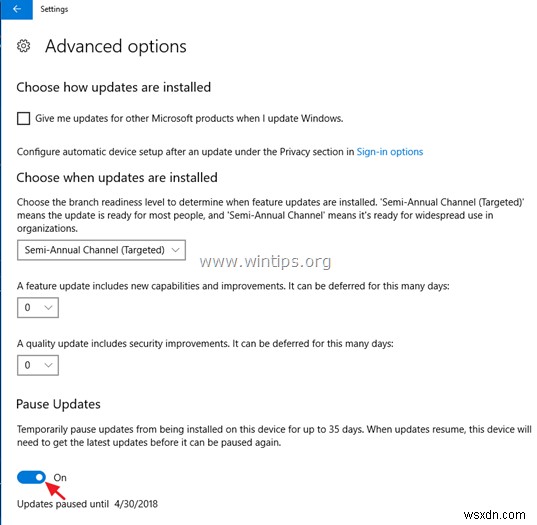 কিভাবে Windows 10 আপডেট স্থায়ীভাবে বন্ধ করবেন।