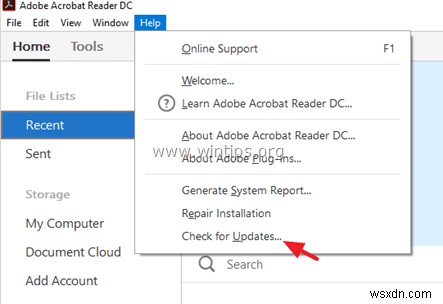 কিভাবে Adobe Reader DC এ স্বয়ংক্রিয় আপডেট নিষ্ক্রিয় করবেন