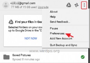কিভাবে Google ব্যাকআপ এবং সিঙ্কের সময়সূচী।