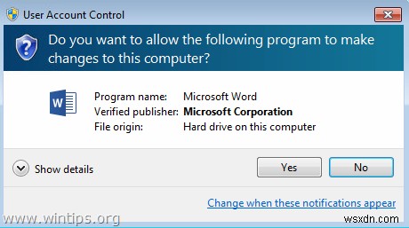 FIX:আপনি কি এই কম্পিউটারে পরিবর্তন করার জন্য নিম্নলিখিত প্রোগ্রামটিকে অনুমতি দিতে চান? Word 2013 বা Excel 2013 এ (সমাধান)