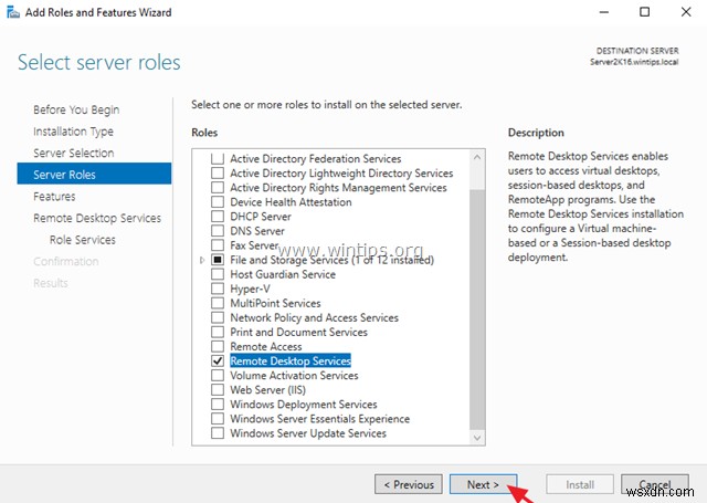 কিভাবে সার্ভার 2016/2012 এ রিমোট ডেস্কটপ পরিষেবা (টার্মিনাল পরিষেবা) ইনস্টল করবেন।