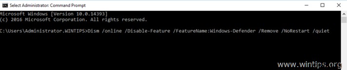 কিভাবে সার্ভার 2016 এ উইন্ডোজ ডিফেন্ডার অ্যান্টিভাইরাস নিষ্ক্রিয় বা সরান