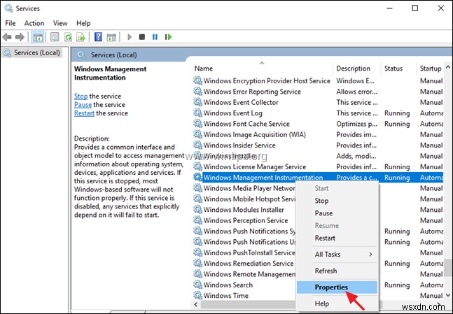 FIX:Windows 10/8/7 OS এ WMI প্রদানকারী হোস্ট উচ্চ CPU ব্যবহার (সমাধান)