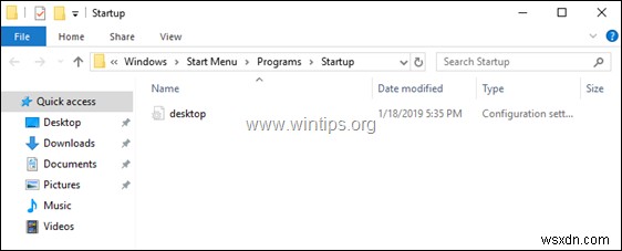 Windows 10 OS-এ স্টার্টআপ ফোল্ডার কীভাবে খুঁজে পাবেন।