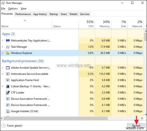 FIX:Windows 10 সার্চ বারে টাইপ করা যাবে না। (সমাধান)