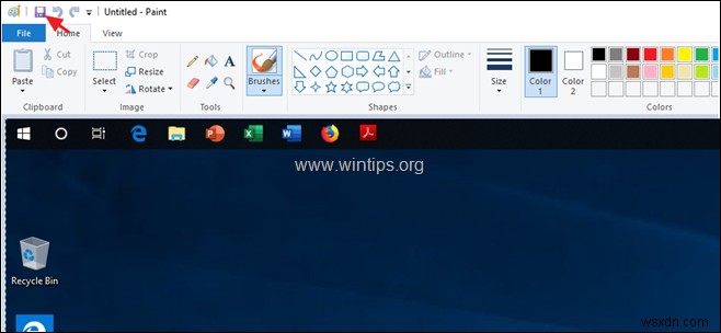 Windows 10 এ কিভাবে স্ক্রিনশট নিতে হয়।