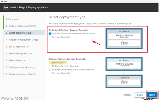 কিভাবে VMware vSphere হাইপারভাইজার ESXi 6.7 এ VCenter সার্ভার অ্যাপ্লায়েন্স ইনস্টল করবেন