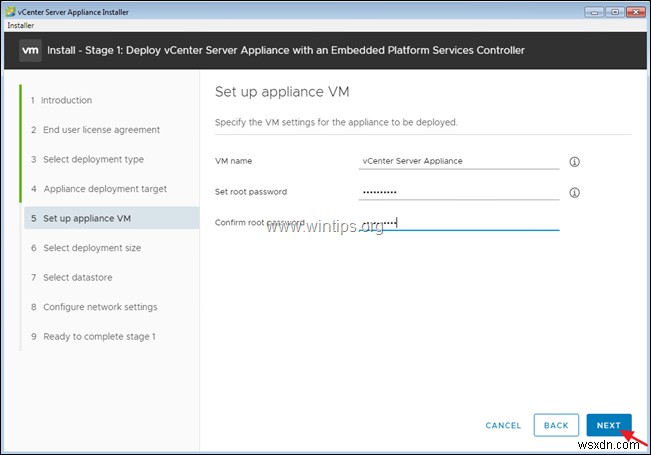 কিভাবে VMware vSphere হাইপারভাইজার ESXi 6.7 এ VCenter সার্ভার অ্যাপ্লায়েন্স ইনস্টল করবেন