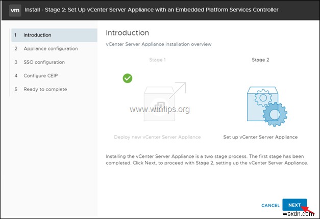 কিভাবে VMware vSphere হাইপারভাইজার ESXi 6.7 এ VCenter সার্ভার অ্যাপ্লায়েন্স ইনস্টল করবেন