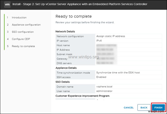 কিভাবে VMware vSphere হাইপারভাইজার ESXi 6.7 এ VCenter সার্ভার অ্যাপ্লায়েন্স ইনস্টল করবেন