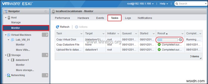 কিভাবে vSphere হাইপারভাইজার ESXi 6.7-এ একটি ভার্চুয়াল মেশিন ক্লোন করবেন। 